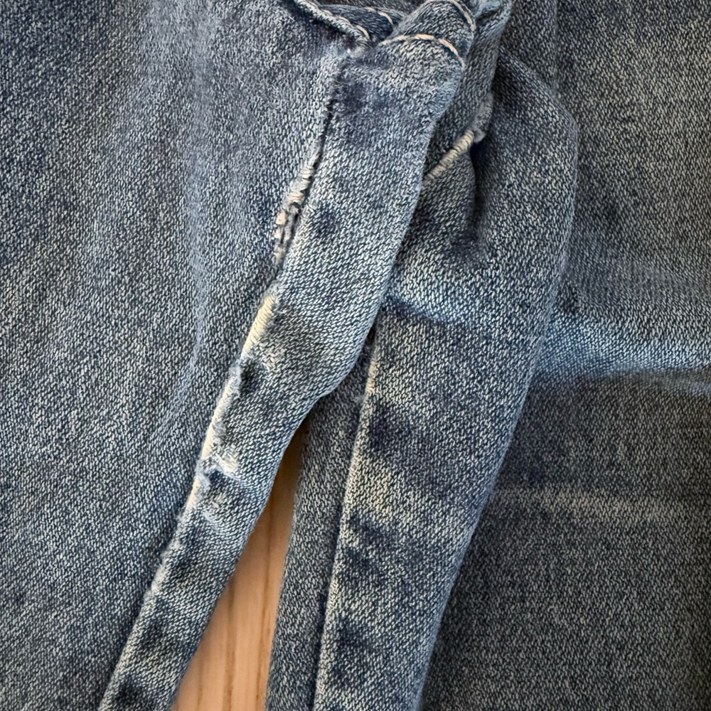 Vintage 80s Brittania High Rise Straight Leg Jeans, Women's 4-6, Medium Indigo - Picture 7 of 7